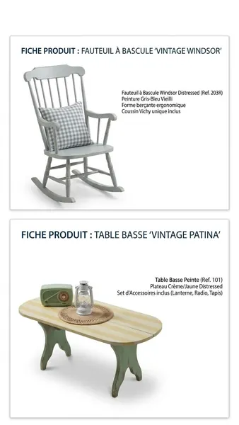 Fauteuil à bascule