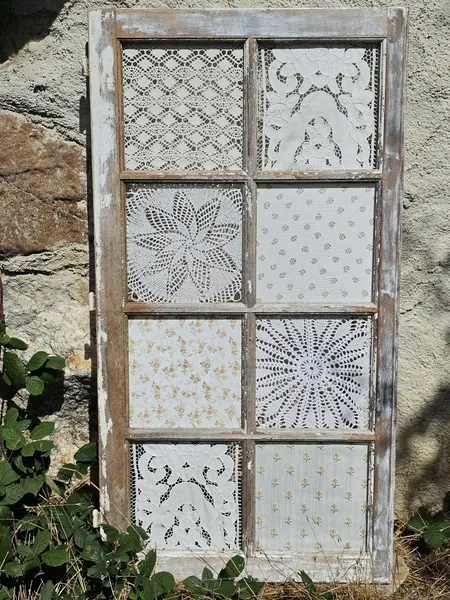 Fenêtre déco bohème